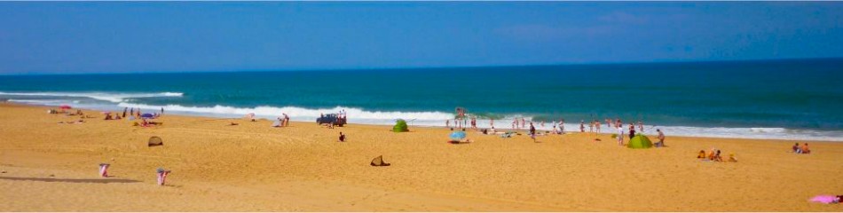 La plage d'Hossegor