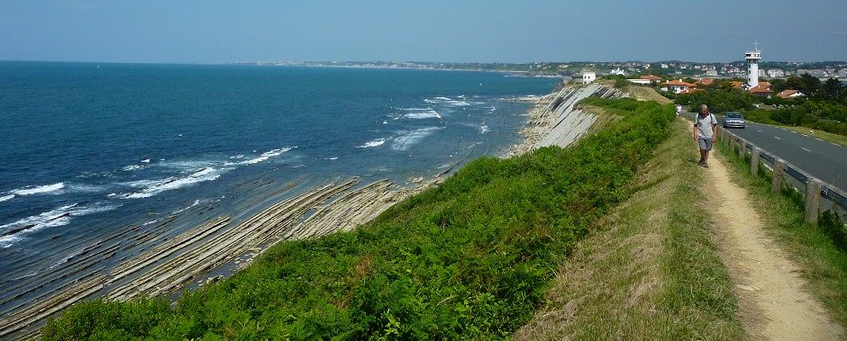 sentier Littoral sur c  te basque