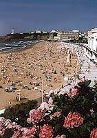 La grande plage au centre de Biarritz (Photographie Jean Philippe Plantey) image