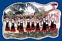 Traditional basque dansers