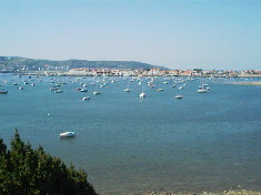 Hendaye bay and yacht marina