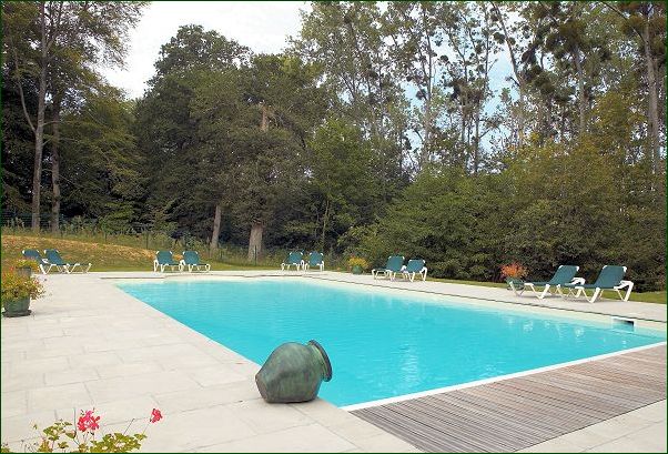 the pool